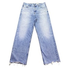 AG Adriano Goldschmied Billie Relaxed Straight Jeans Light Wash 29 SGM1H01TD picture