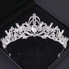 Bridal Headwear Purple-Colour Women's Grand Party Crown Birthday Tiaras picture