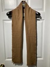 RARE Hand Woven VICUNA Scarf Falklands Merino Vicuña Blend picture