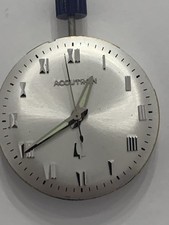 Vintage Bulova Accutron 214 Project Lot NOS Movement Case Ideal Spaceview Conv picture