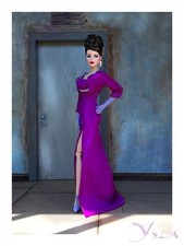 Horsman Urban Euro Collection Doll Ysla Minuit Violet NIB 16 inch Articulated picture