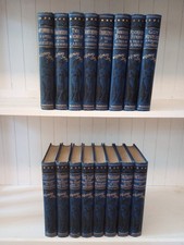 Antique 1888 W. Gilmore Simms Border Romances Victorian Binding 16 Volume Set picture