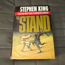 Stephen King The Stand Complete & Uncut Hardcover w/ Dust Jacket Doubleday 1990 picture