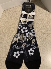 Men Stance Dwayne Wade Collection Casual  Socks LARGE 6-12 picture