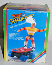 Super Skateboard Skater Battery Operated New Hap-P-Kid Bmc 1992 Vintage picture
