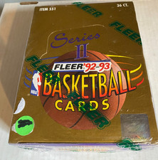1992-93 Fleer Series 2 Basketball Box Sealed picture