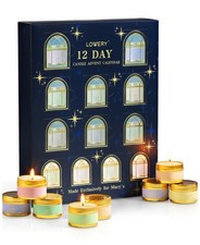 Macy's Lovery 12-Pcs. Limited-Edition Aromatherapy Soy Candles Advent Calendar picture