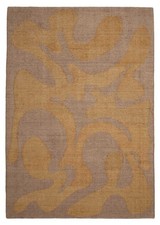 Traditional Taupe Hand loomed Area Rug 6'7