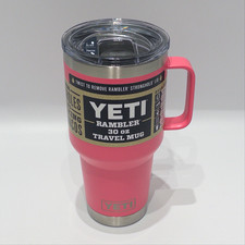 Brand New YETI Rambler 30-oz. Travel Mug with Stronghold Lid - Tropical Pink picture