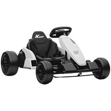Qaba 24V Electric Go Kart For Kids With Dual 150W Motors & 9Ah Battery picture
