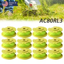 6-12PCS Premium Twisted Trimmer Line Spool For Ryobi AC80RL3 .080
