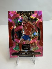 2025-26 Select Road To FIFA World Cup Lamine Yamal #68 Terrace Pink Ice Prizm picture