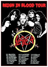 Slayer Concert Poster 12