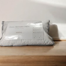 2 SAATVA LATEX PILLOWS QUEEN  WHITE ORGANIC COTTON LUXURY HOTEL COMFORT  picture