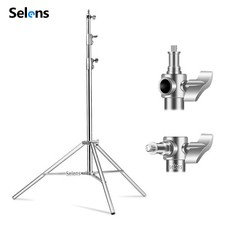 9.2ft Heavy Duty Light Stand Tripod Stainless Spring Damped For Softbox Light picture