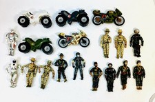 1980's & 90’s Lanard The Corps Lot Of 18 Action Figures & Vehicles Vintage picture