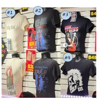 Billy Idol Concert Shirt Las Vegas 2026 Tour Steve Stevens Tee Reprint picture