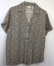 Covington Woman's Short Sleeve 16/18W Multicolor Top picture