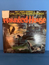 Walt Disney Chilling Sounds of Haunted House Vinyl Record Halloween Vintage picture