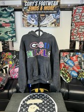 Tears Of God “God Heals”  Collegiate Hoodie Men’s Small Black Washed picture