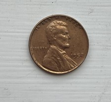Very Rare 1957 Lincoln Wheat Penny. No Mint Mark, No error 