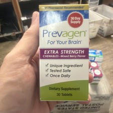 Prevagen Improves Memory Extra Strength Mixed Berry Chewable tablets - 30 Count picture