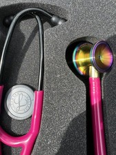 Cardiology IV Pink Raspberry Rainbow Finish 6241 littman stethescope OpenBox picture