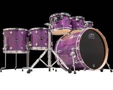 DW Performance Series 6pc Shell Pack 8/10/12/14/16/22 Purple Drift picture
