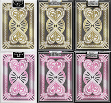 Bicycle Cupid and Psyche Playing Cards 6 Deck Set – Standard, Numbered & Gilded picture