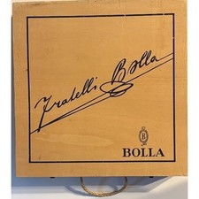 Vintage Fratelli Bolla Wooden Wine Crate Verona Italy 1970s Bolla Gift Selection picture