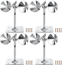 4 Pack Reflective Spinning Bird Deterrent, Heavy Aluminum Wind Repeller | Humane picture