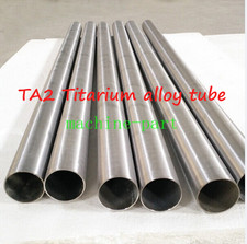 1PC 35/36/38/40/42/48/50/55/60mm X 500mm TA2 Titanium Round Tube 1/2/3/6mm(T) picture