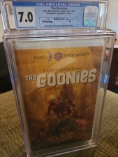 The Goonies (VHS-1994) Warner Home Video, CGC Graded (7 A)  SEALED NEW picture