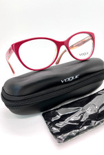 VOGUE 2962 2313 Unisex Eyeglasses Frame 51-17-135mm Red 100% Authentic picture