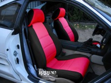 FOR TOYOTA MR2 1999~2007  IGGEE S.LEATHER CUSTOM FIT SEAT COVERS 13COLORS picture