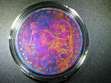 VF+ 1900-S MORGAN SILVER DOLLAR BEAUTIFULLY TONED COIN M-2261 picture