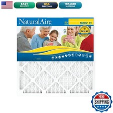NaturalAire MERV 13 20X25X1 HVAC Furnace Pleated Air Filter 95043.012025, 4 picture