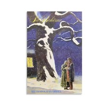 La Boheme Jaime Wyeth Metropolitan Opera Canvas Wall Art 16x24