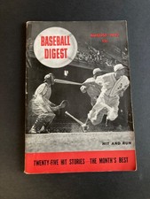 Baseball Digest - August, 1942 - First Issue picture