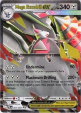 Mega Excadrill ex Pitch Black 065/084 Holo Pokemon TCG NM picture