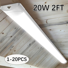 1-20pcs 2FT LED Tube Light Bulbs 6500K Super Bright LED Shop Light Fixtures picture