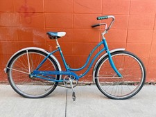 1967 Schwinn Hollywood Vintage Bicycle Blue Original Antique Cruiser Bike picture