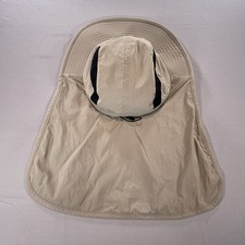 Tilley Ultralight Sun Hat Khaki Olive UPF 50+ Neck Cape Size Large picture