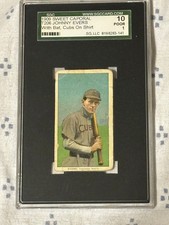 T206 Sweet Caporal Johnny Evers Cubs on Shirt SGC 1 picture