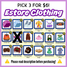 PICK 3 Webkinz Classic Estore Mystery Deluxe Clothing picture