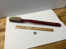 HUGE  1950s VINTAGE Promo DR WEST'S GERM FIGHTER TOOTHBRUSH ADVERTISING 17 1/2