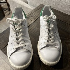 Size 11 - mens adidas Stan Smith Cloud White and Fairway Green picture