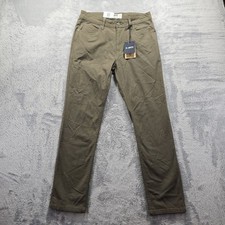 Jetty The Bedrock Pant Mens Size 28x30 Olive Modern Stretch Fit Coastal Vibes picture