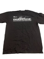 Vintage rare signed David Darkstone Illusions and Beyond Black T-Shirt picture