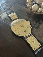 WWE Big Gold World Heavyweight Championship Replica Belt WWE Shop picture